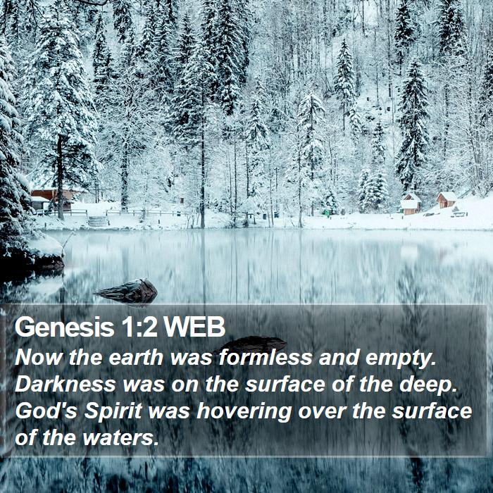 Genesis 1:2 WEB Bible Study