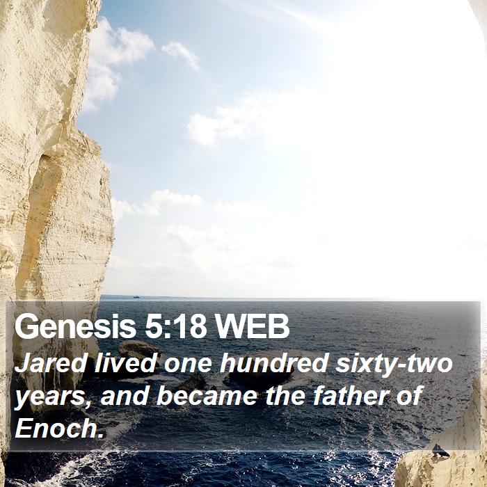 Genesis 5:18 WEB Bible Study