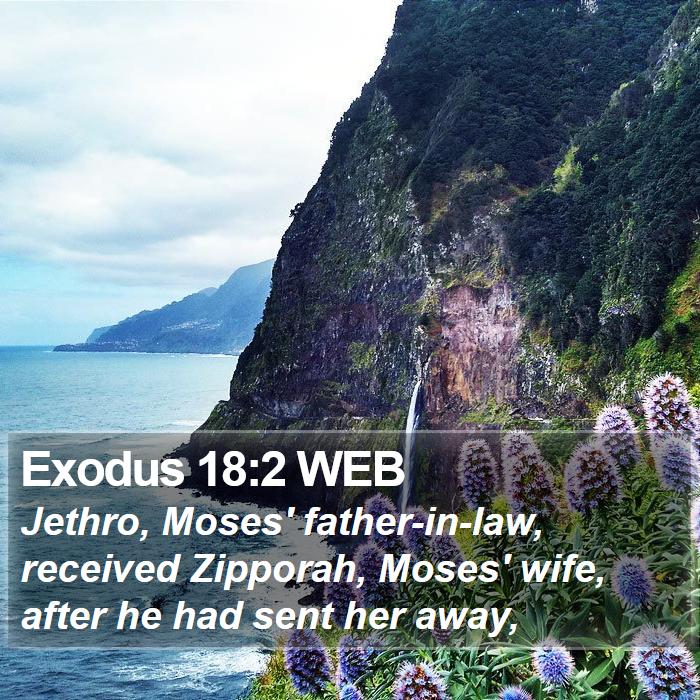 Exodus 18:2 WEB Bible Study