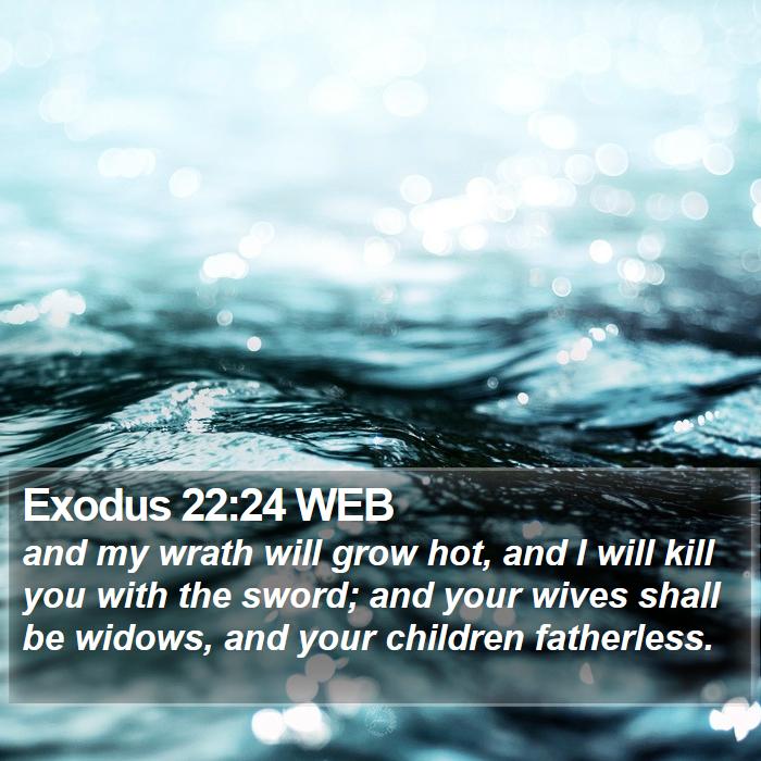 Exodus 22:24 WEB Bible Study