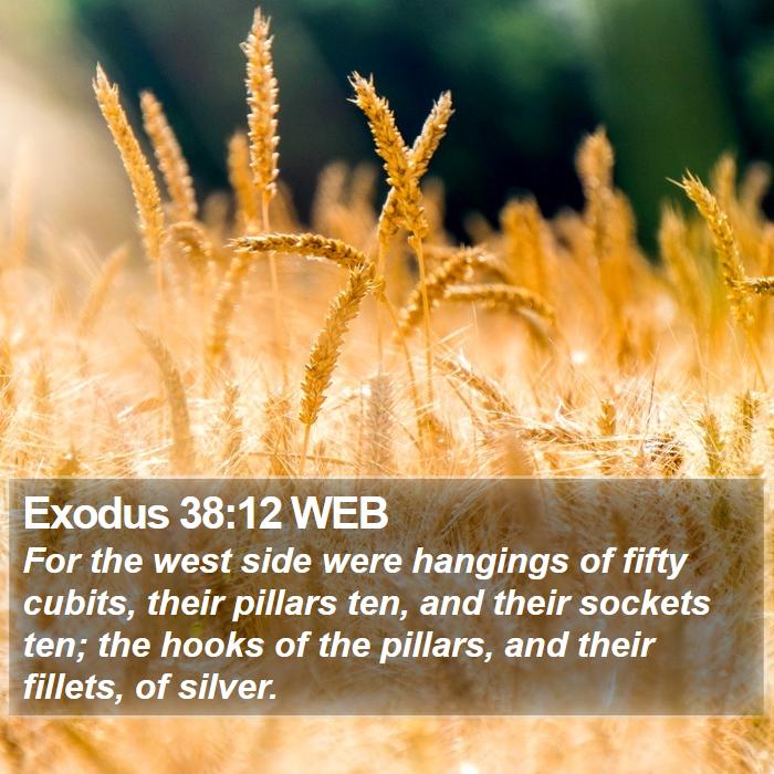 Exodus 38:12 WEB Bible Study