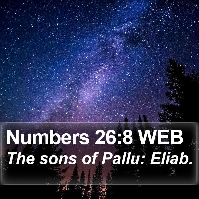 Numbers 26:8 WEB Bible Study