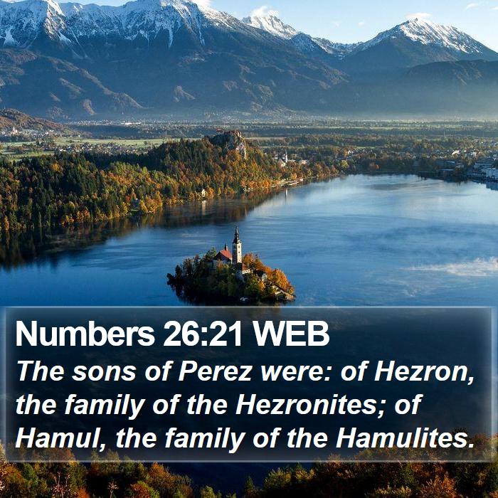 Numbers 26:21 WEB Bible Study