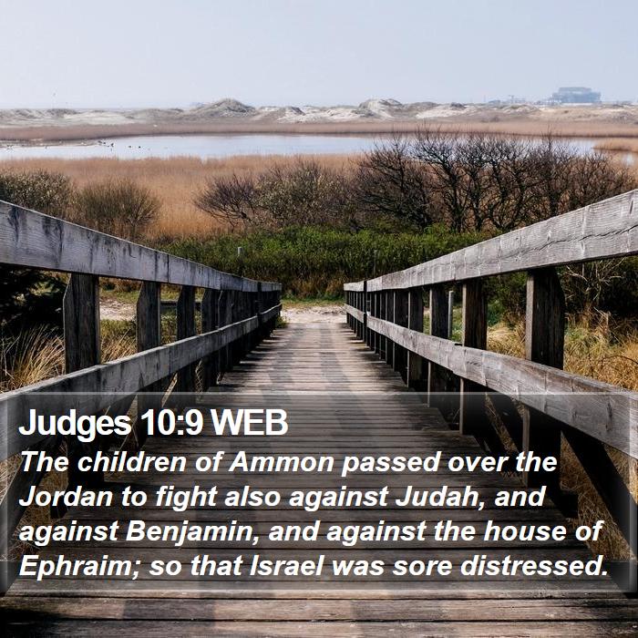 Judges 10:9 WEB Bible Study