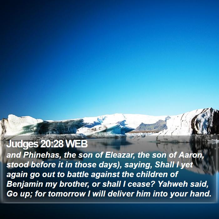 Judges 20:28 WEB Bible Study