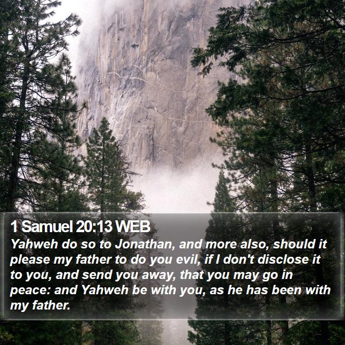 1 Samuel 20:13 WEB Bible Study