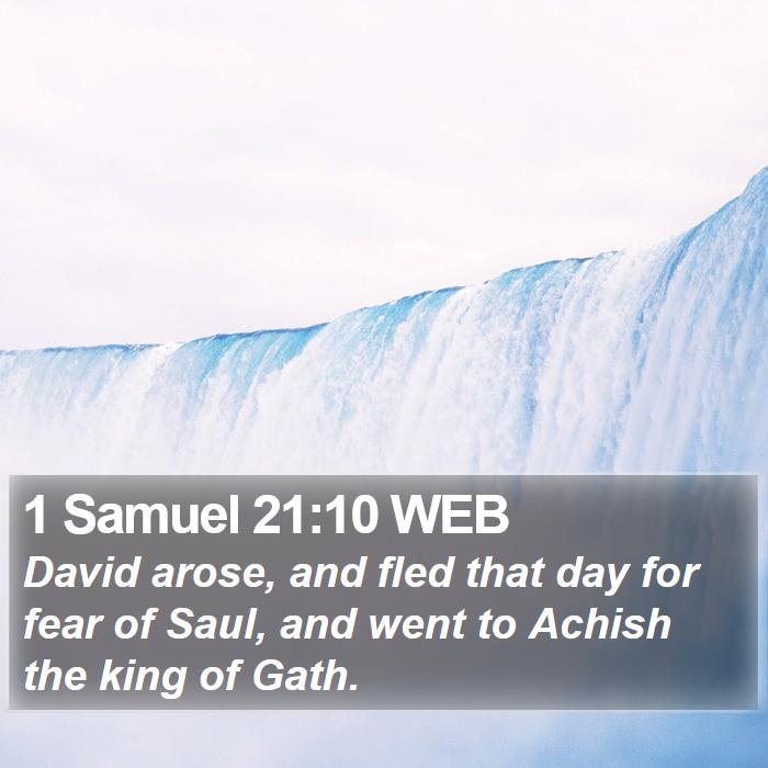 1 Samuel 21:10 WEB Bible Study