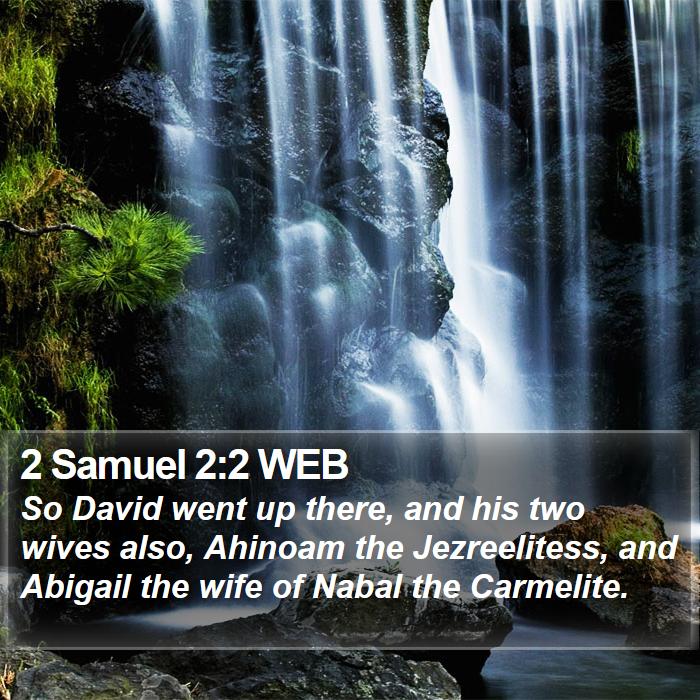 2 Samuel 2:2 WEB Bible Study