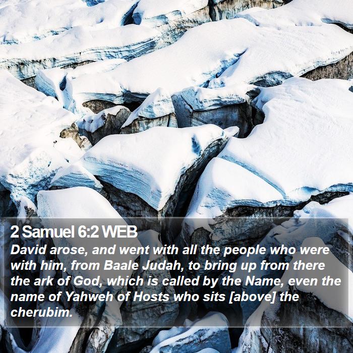 2 Samuel 6:2 WEB Bible Study