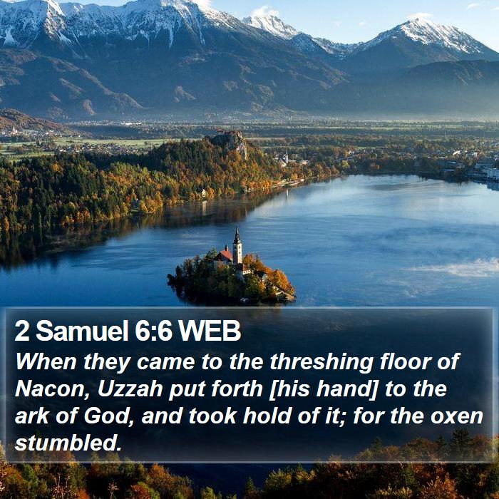 2 Samuel 6:6 WEB Bible Study