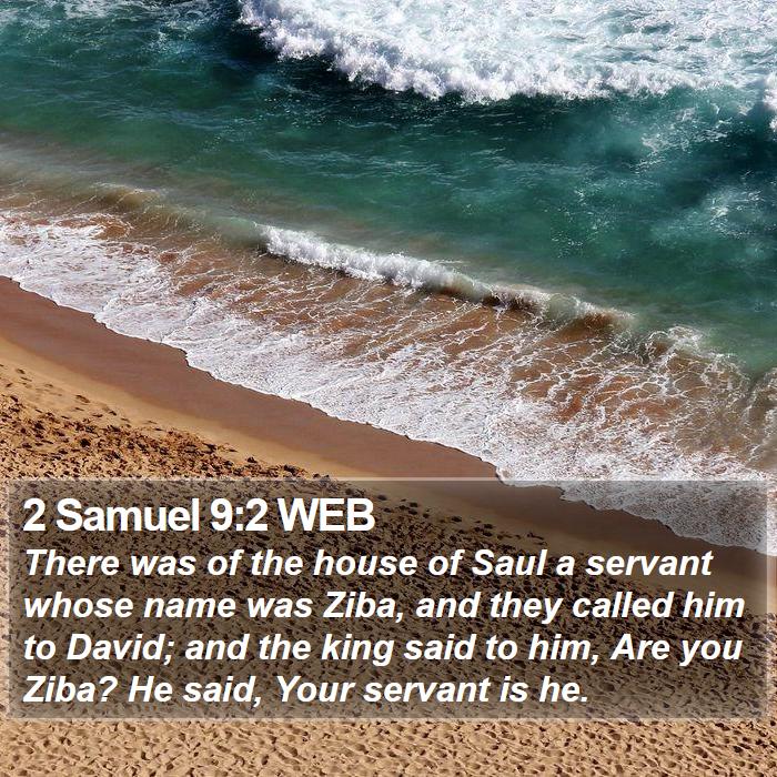 2 Samuel 9:2 WEB Bible Study