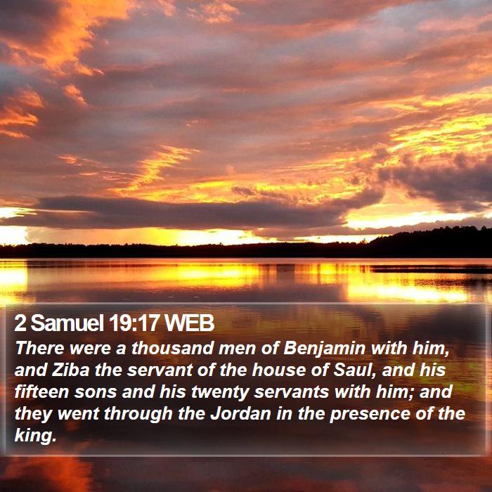 2 Samuel 19:17 WEB Bible Study