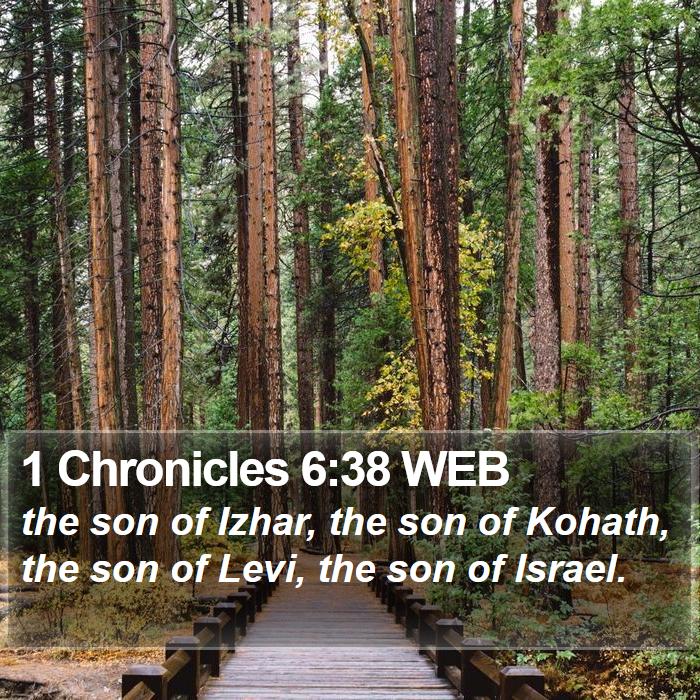 1 Chronicles 6:38 WEB Bible Study