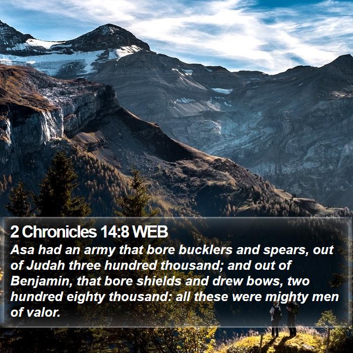 2 Chronicles 14:8 WEB Bible Study