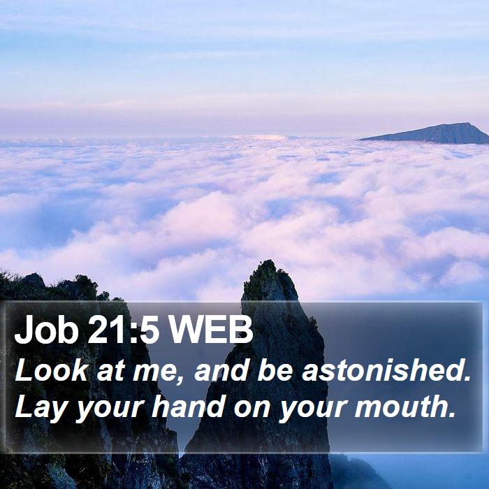 Job 21:5 WEB Bible Study