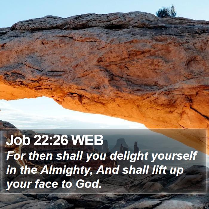 Job 22:26 WEB Bible Study