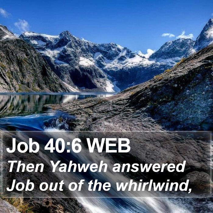 Job 40:6 WEB Bible Study