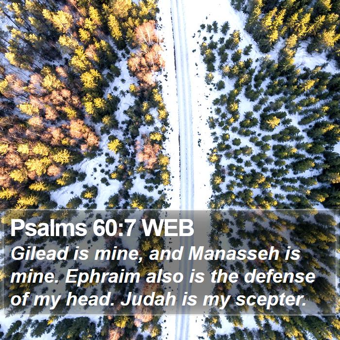 Psalms 60:7 WEB Bible Study