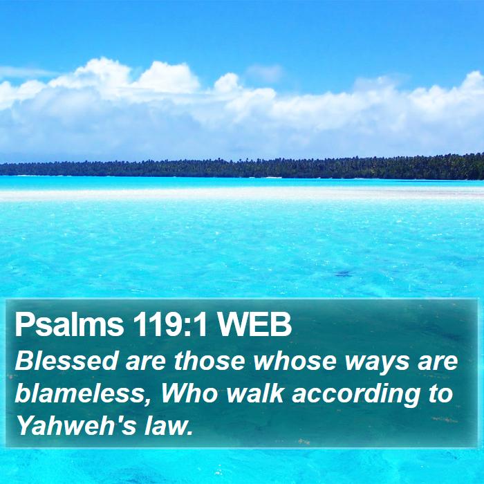 Psalms 119:1 WEB Bible Study