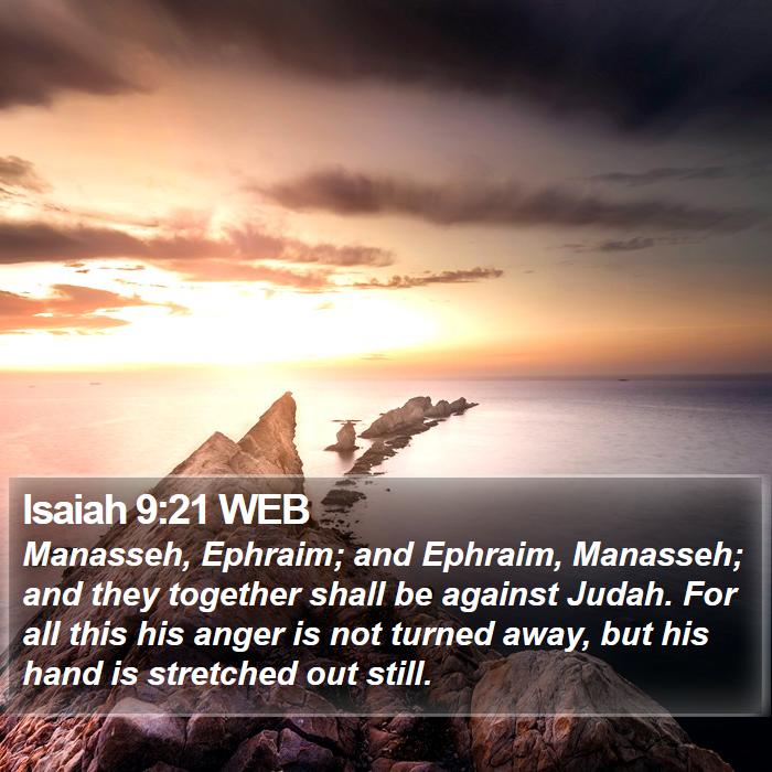 Isaiah 9:21 WEB Bible Study