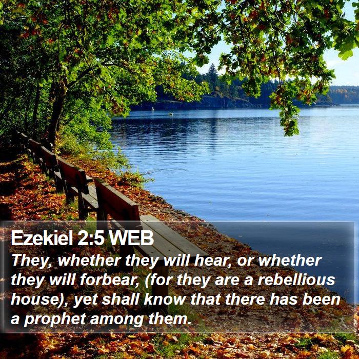 Ezekiel 2:5 WEB Bible Study