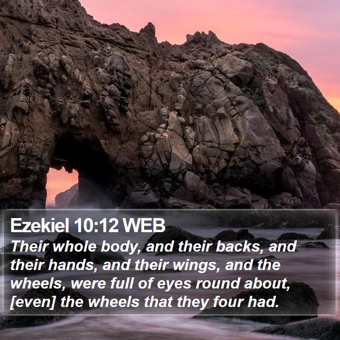 Ezekiel 10:12 WEB Bible Study