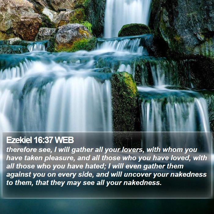 Ezekiel 16:37 WEB Bible Study