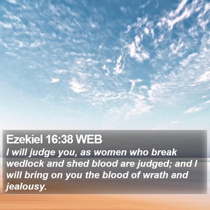 Ezekiel 16:38 WEB Bible Study