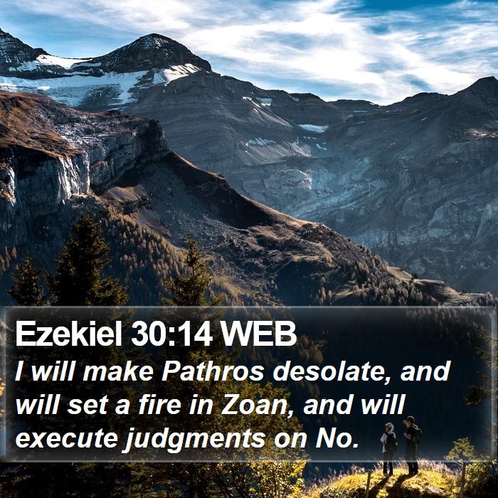 Ezekiel 30:14 WEB Bible Study