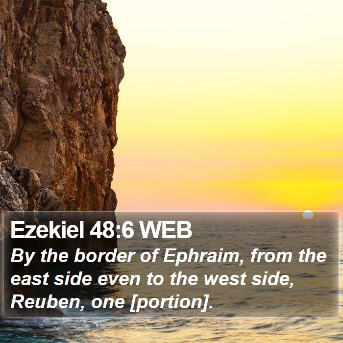 Ezekiel 48:6 WEB Bible Study