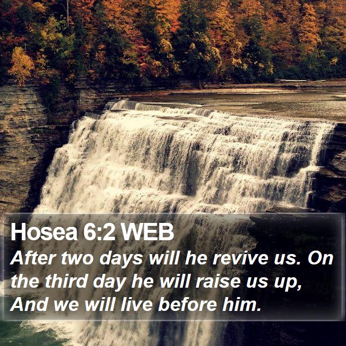 Hosea 6:2 WEB Bible Study