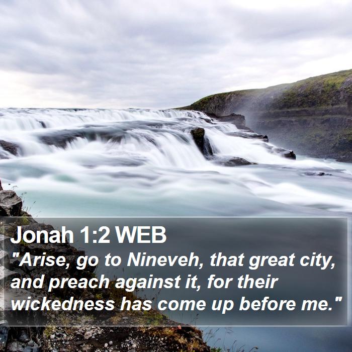 Jonah 1:2 WEB Bible Study