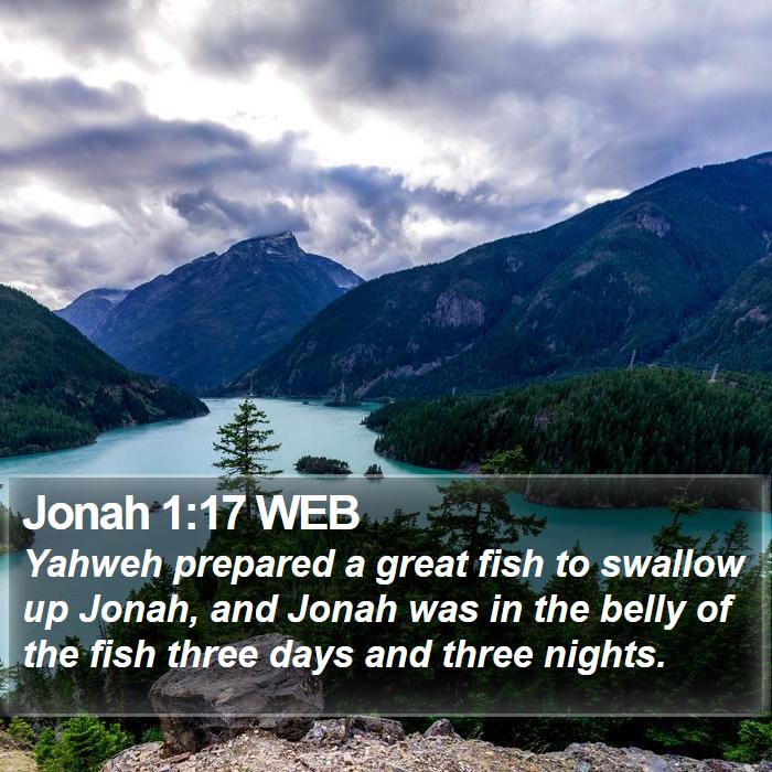 Jonah 1:17 WEB Bible Study