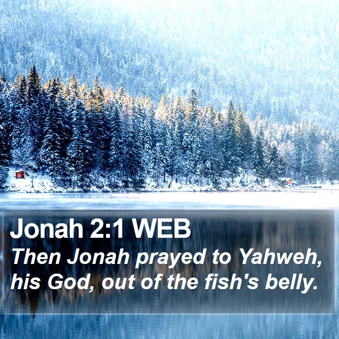 Jonah 2:1 WEB Bible Study