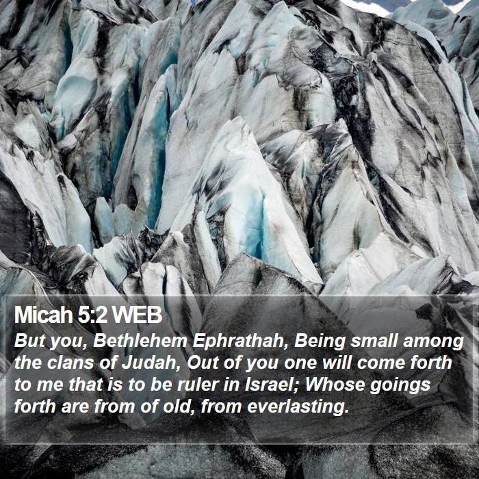 Micah 5:2 WEB Bible Study