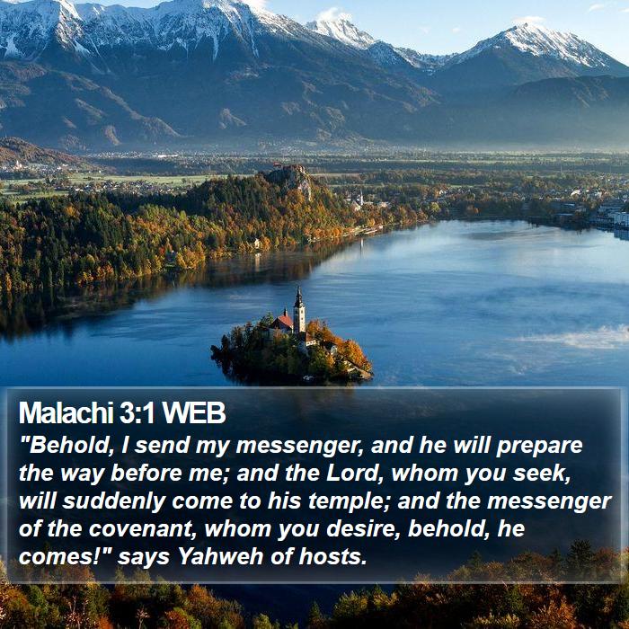 Malachi 3:1 WEB Bible Study