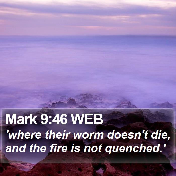 Mark 9:46 WEB Bible Study