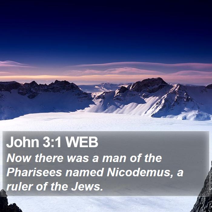 John 3:1 WEB Bible Study