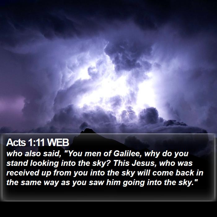 Acts 1:11 WEB Bible Study