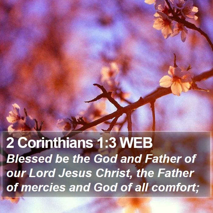 2 Corinthians 1:3 WEB Bible Study