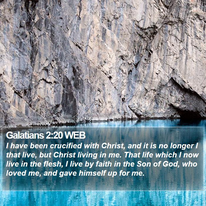 Galatians 2:20 WEB Bible Study