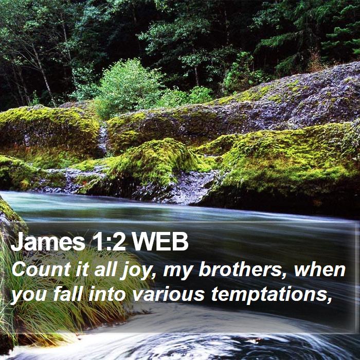 James 1:2 WEB Bible Study