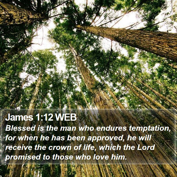 James 1:12 WEB Bible Study