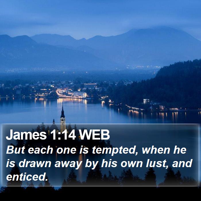 James 1:14 WEB Bible Study