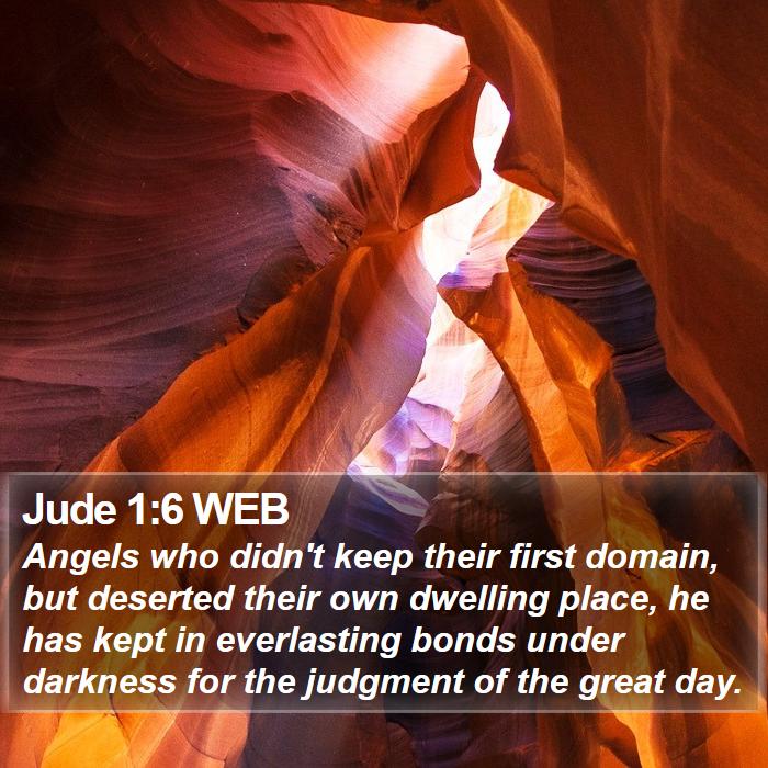 Jude 1:6 WEB Bible Study