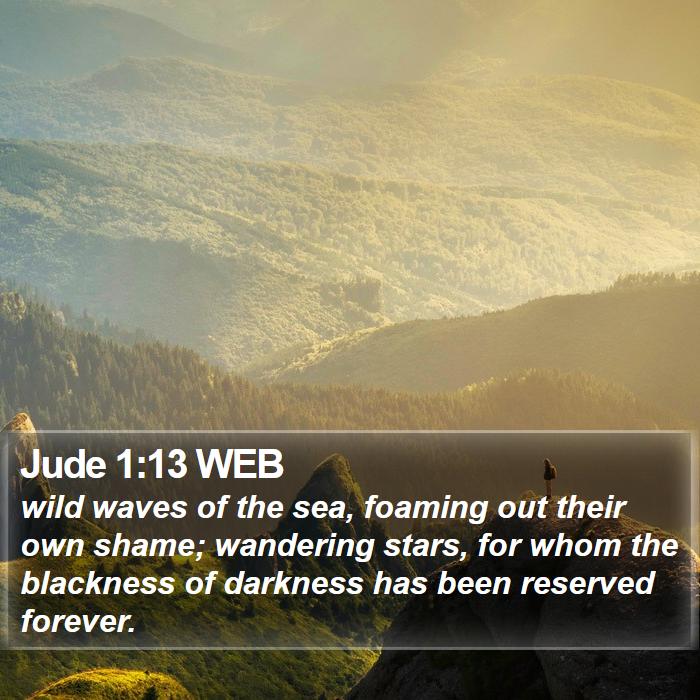 Jude 1:13 WEB Bible Study