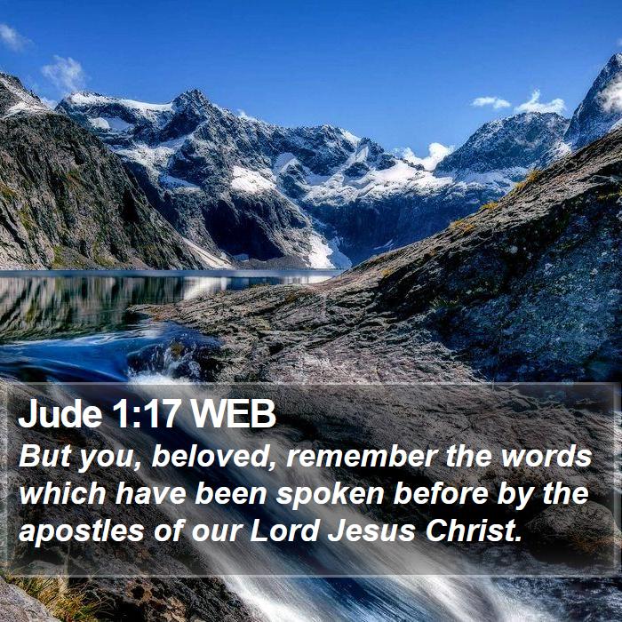 Jude 1:17 WEB Bible Study