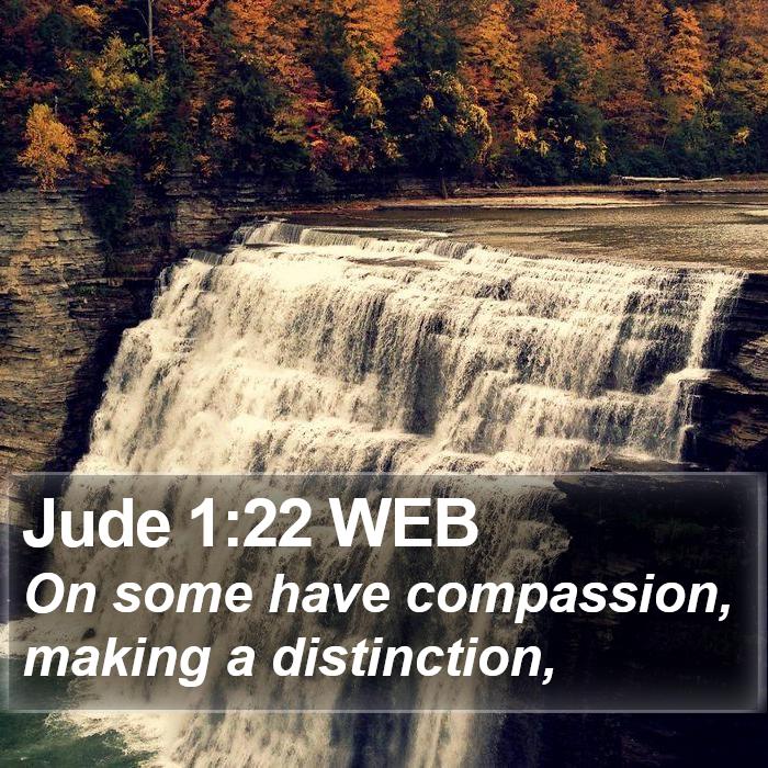 Jude 1:22 WEB Bible Study