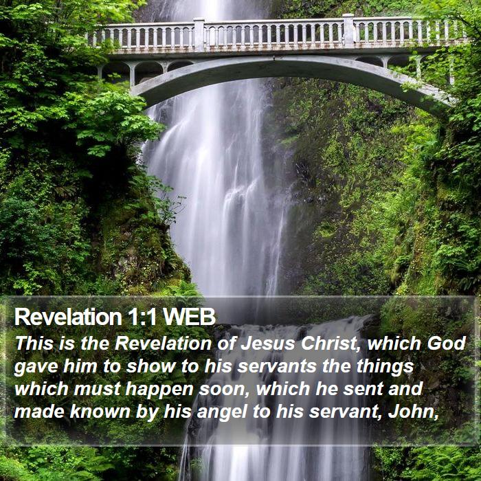 Revelation 1:1 WEB Bible Study