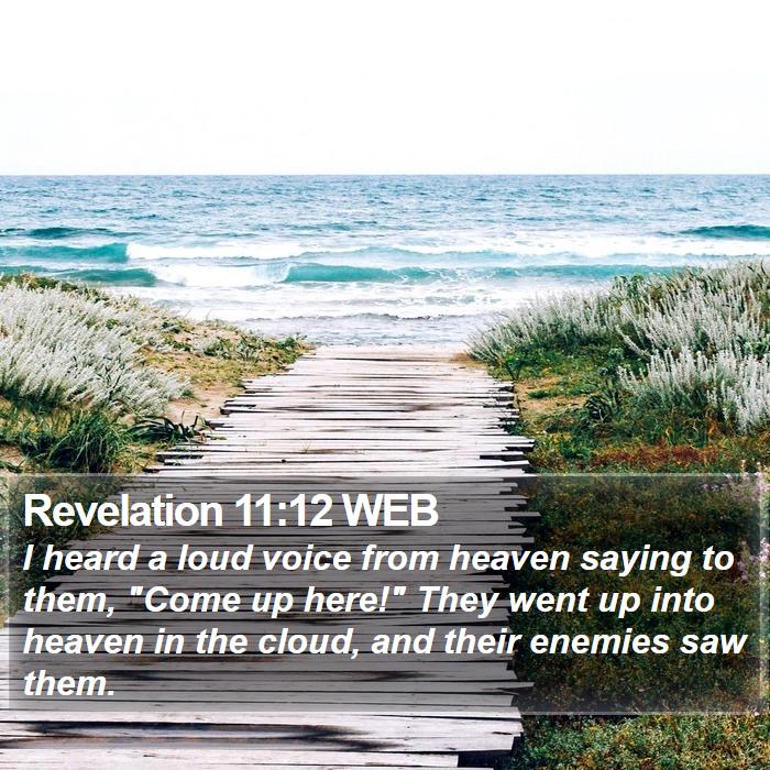 Revelation 11:12 WEB Bible Study